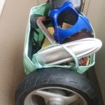 東京都新宿区の事業ゴミ回収でバイクの部品