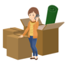 武蔵野市の不用品回収・遺品整理業者に電話｜片付け者