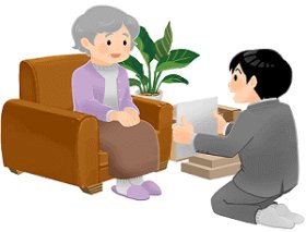 遺品整理・生前整理業者が訪問