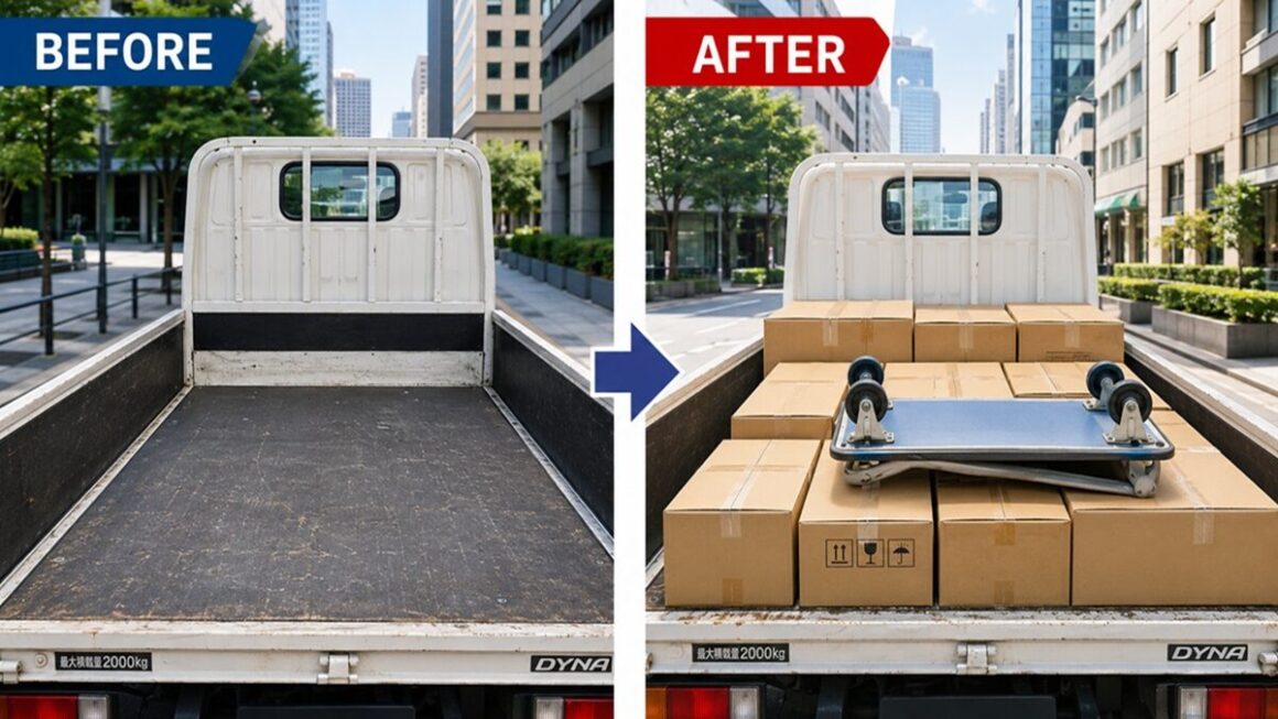 東京都武蔵野市の不用品回収・遺品整理・実家の片付け・空き家整理業者で片付け者の事業ゴミ回収のビフォーアフター
